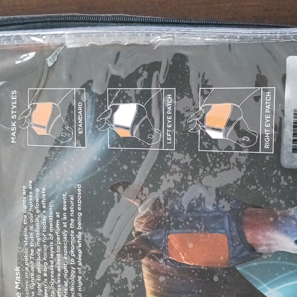 Horse REM Restoration Equine Mask Standard Style Horse size Large - Picture 6 of 6